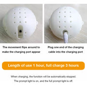 Electronic Pet Dog Toy Plush Doll Ball Talking Pet Bouncing Jump Ball Active Moving Pet Plush Toy Bite Resistant Interactive Toy