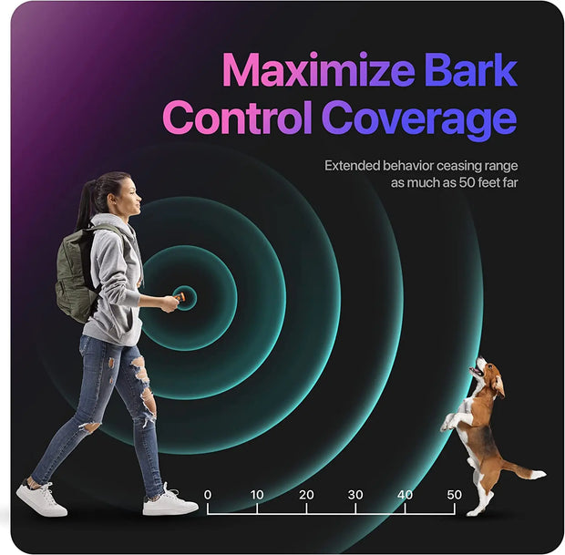 SilentPup Pro™ - Rechargeable Ultrasonic Bark Control Tool