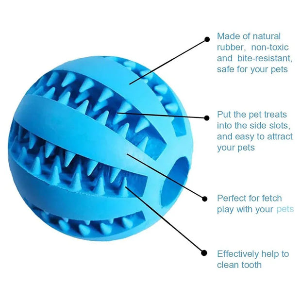 Rubber Ball - Dental Chew Toy
