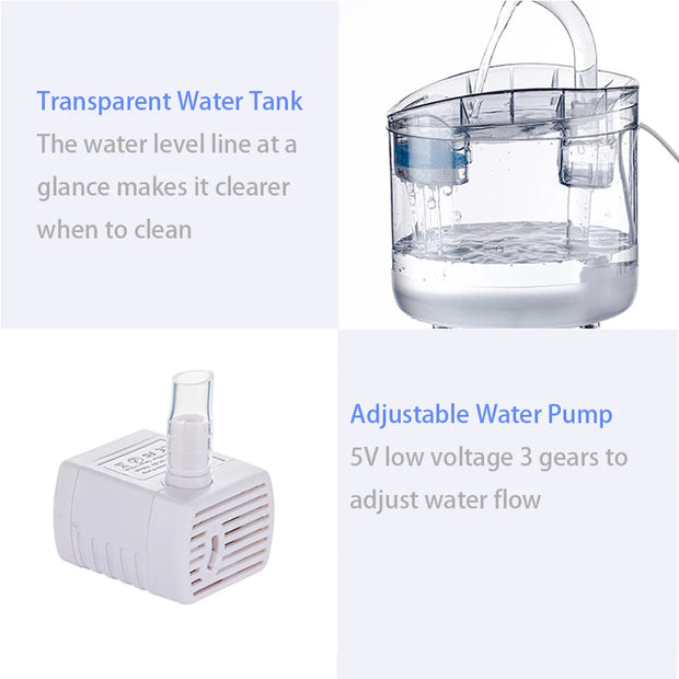 Original Automatic Cat Drinking Water Fountain ( Large )