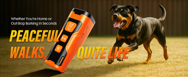 SilentPup Pro™ - Rechargeable Ultrasonic Bark Control Tool
